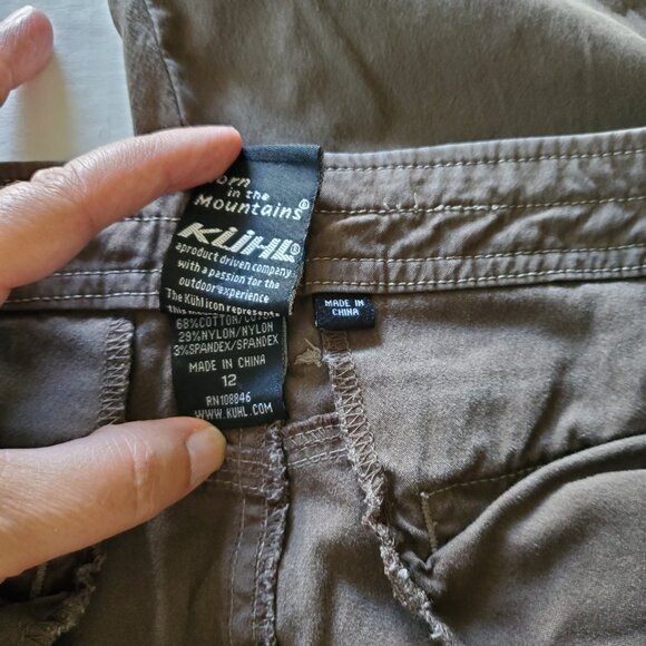 Kuhl Splash Roll Up Pant Brown Size 12 - Picture 11 of 16